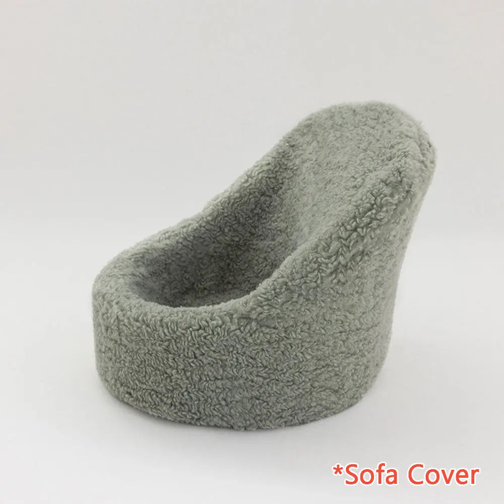 0-1 Month Newborn Photography Props Silicone Sofa Mini Sofa Cover Studio Baby Photography Accessories for Baby Posing Photo Seat
